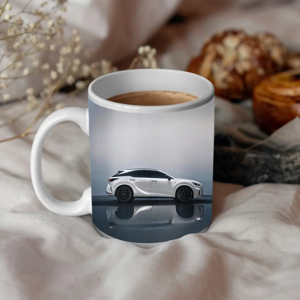 Lexus RX White Studio Reflective Floor – Mugs