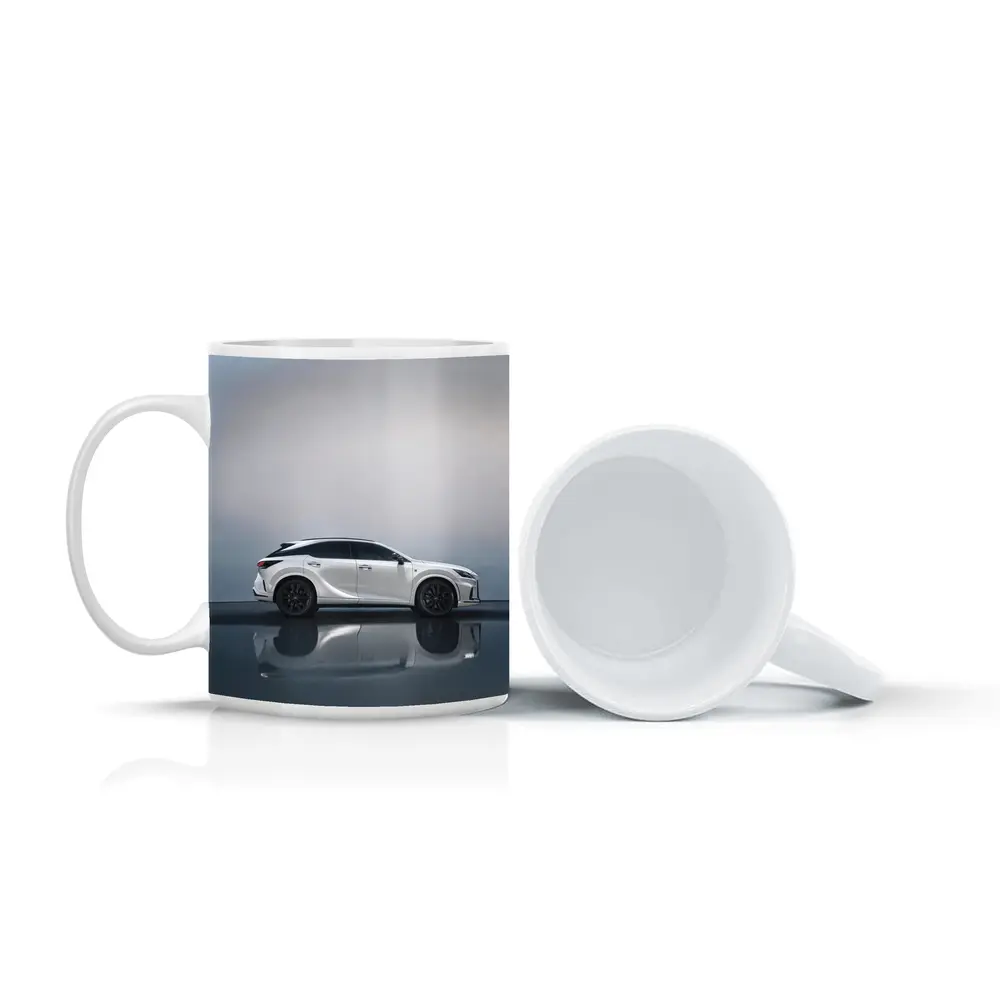 Lexus RX White Studio Reflective Floor – Mugs