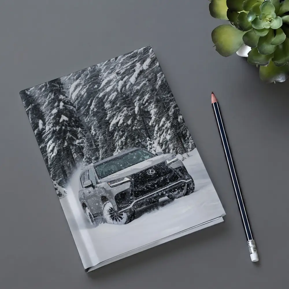 Lexus LX Driving Through Heavy Winter Snow – Notebooks