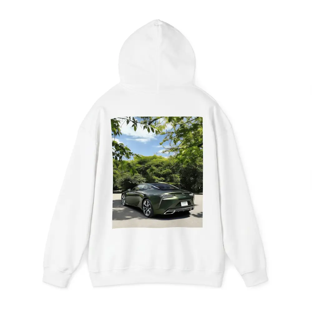 Lexus LC 500 Green Coupe Park Setting – Hoodies