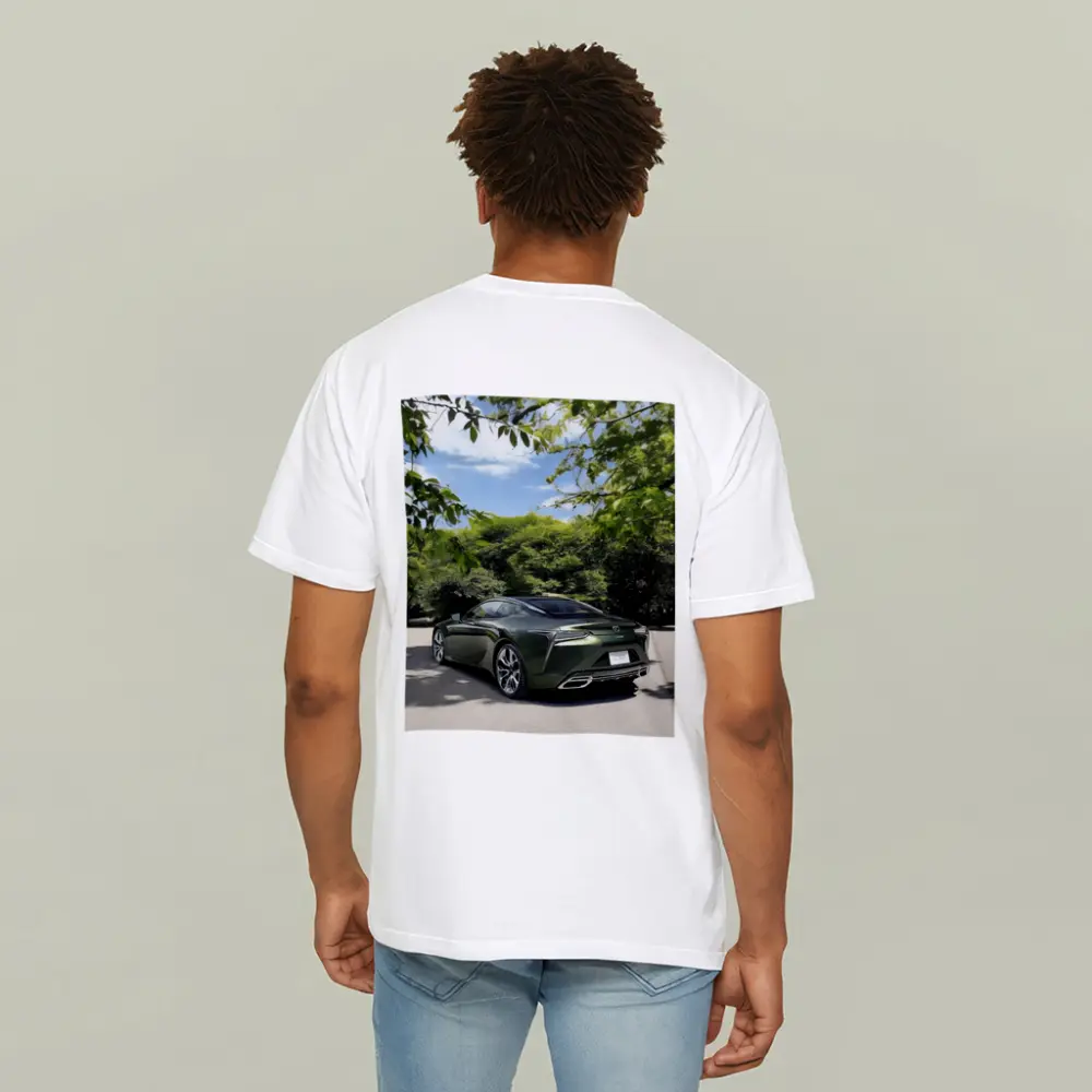 Lexus LC 500 Green Coupe Park Setting – T-Shirts