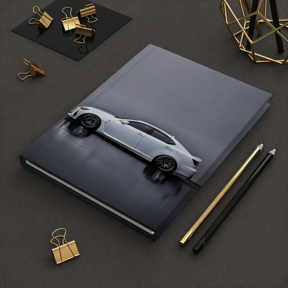 Lexus IS F White Studio Side Profile – Notebooks