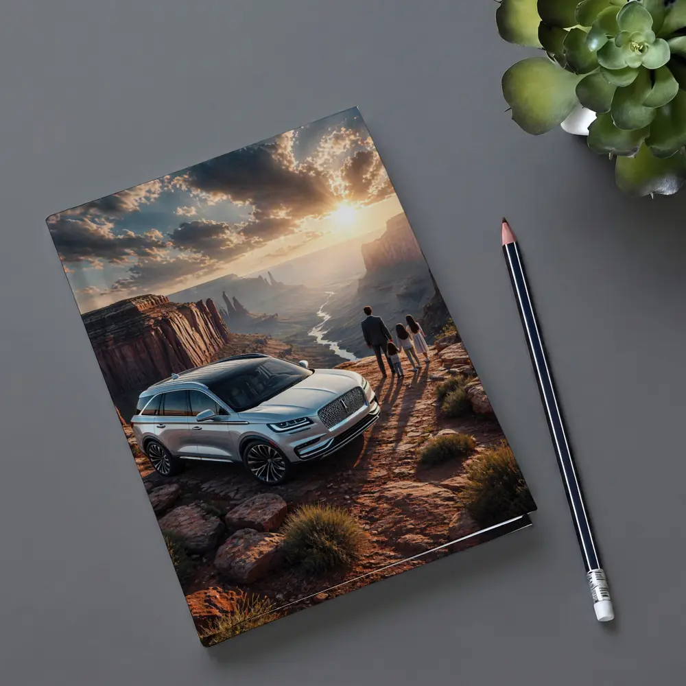 Lincoln Nautilus SUV Canyon Sunset View – Notebooks