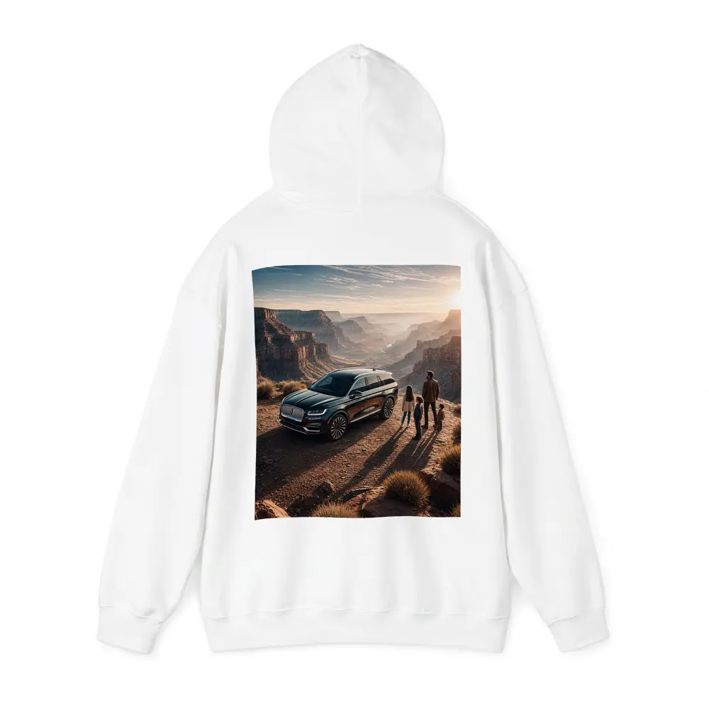 Lincoln Aviator Family Canyon Overlook Sunset – Hoodies
