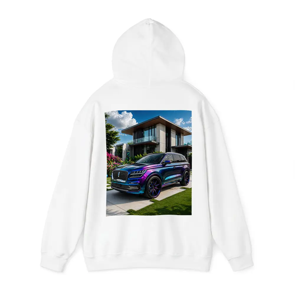Lincoln Corsair Iridescent Purple Blue Modern Home – Hoodies