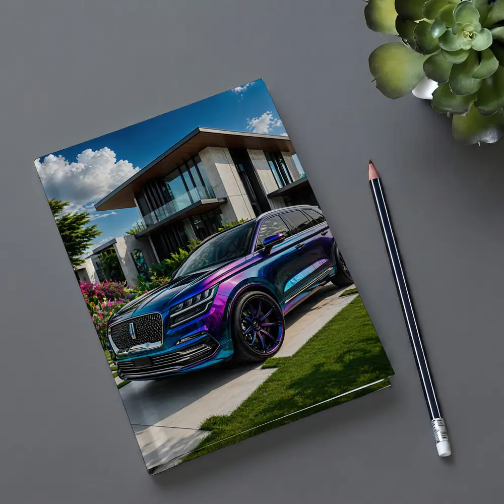 Lincoln Corsair Iridescent Purple Blue Modern Home – Notebooks