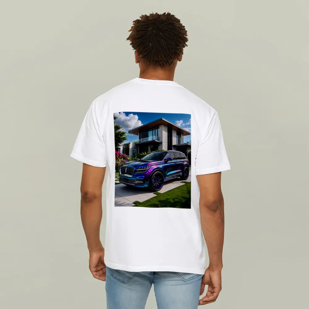 Lincoln Corsair Iridescent Purple Blue Modern Home – T-Shirts