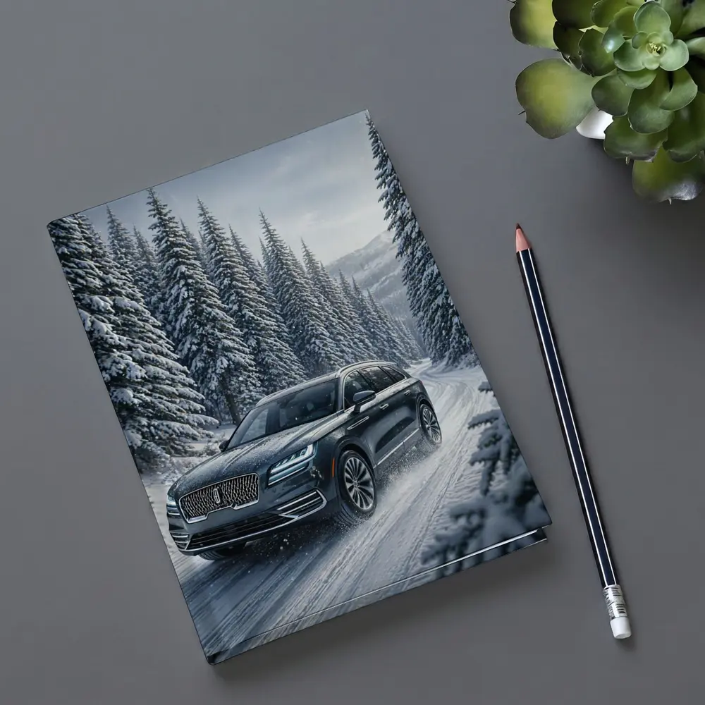 Lincoln Corsair SUV Snowy Forest Drive – Notebooks