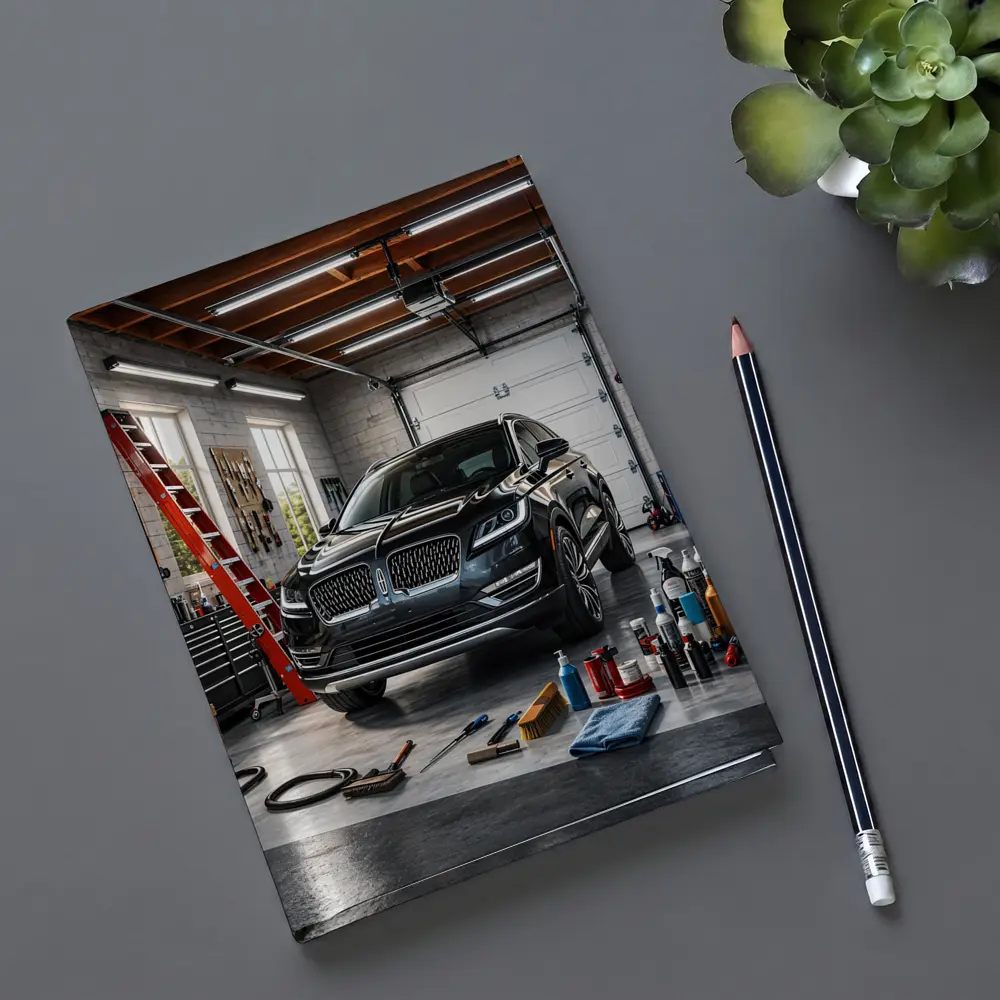 Lincoln MKC Black SUV Inside Garage – Notebooks