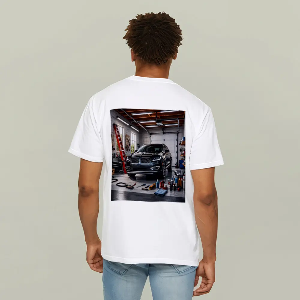 Lincoln MKC Black SUV Inside Garage – T-Shirts
