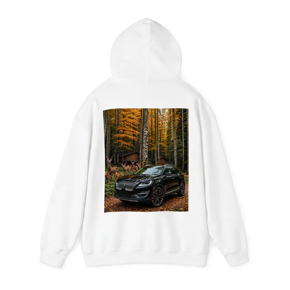 Lincoln MKC Black SUV Autumn Forest – Hoodies