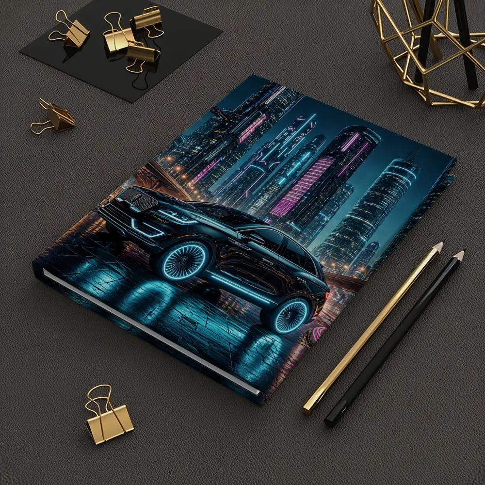 Lincoln MKX Neon City Night Drive – Notebooks