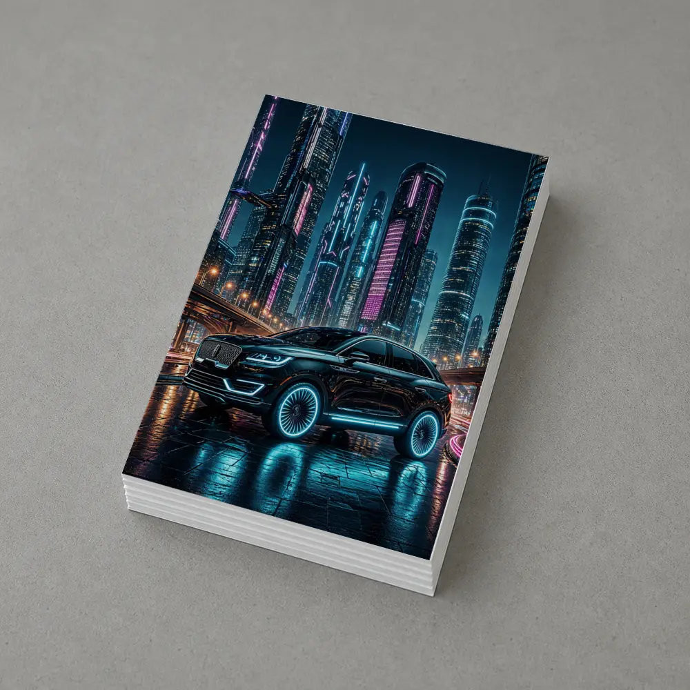 Lincoln MKX Neon City Night Drive – Postcards