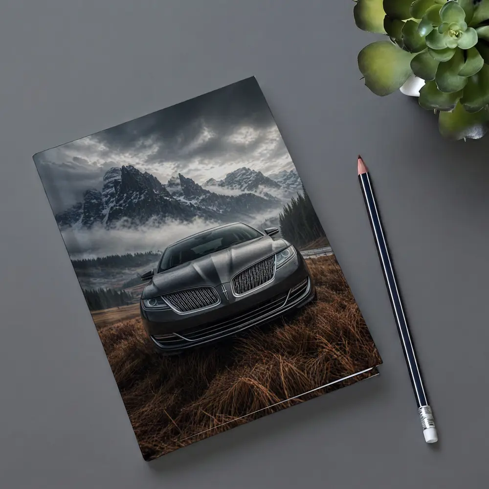 Lincoln MKZ Sedan Misty Mountain Backdrop – Notebooks