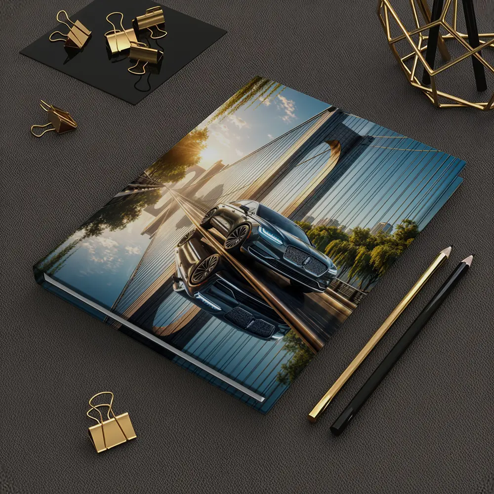 Lincoln Nautilus Luxury Sedan On Bridge – Notebooks