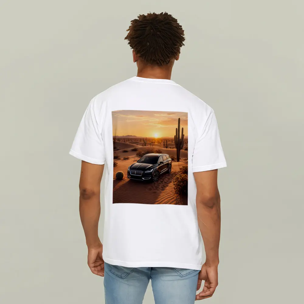 Lincoln Nautilus Black SUV Desert Sunset – T-Shirts