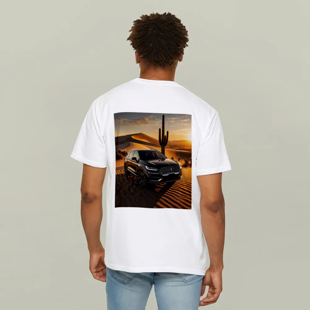 Lincoln Nautilus Black SUV Desert Sunset – T-Shirts