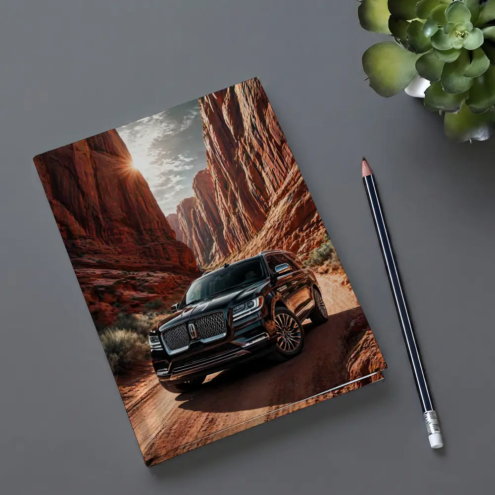 Lincoln Navigator Black SUV Red Canyon – Notebooks