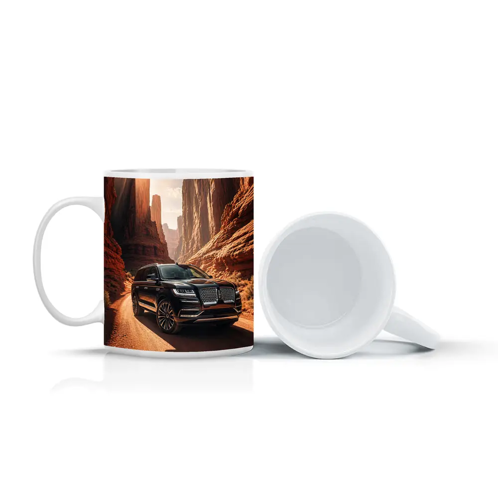 Lincoln Navigator Dark Red Canyon Drive – Mugs
