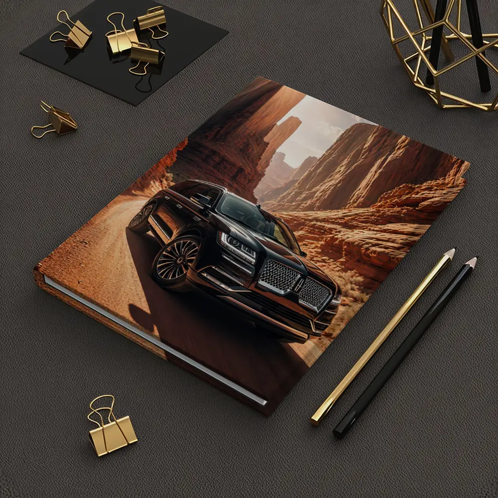 Lincoln Navigator Dark Red Canyon Drive – Notebooks