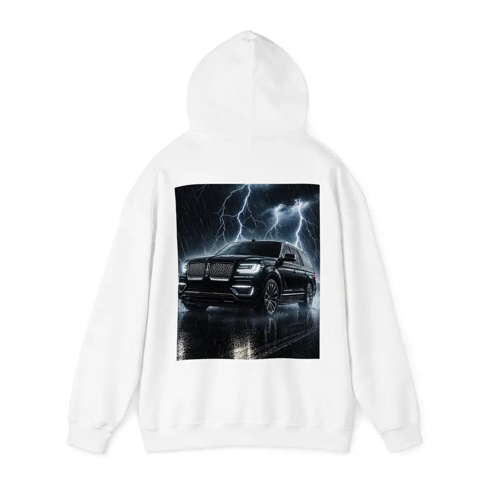 Lincoln Navigator Black SUV Lightning Storm – Hoodies
