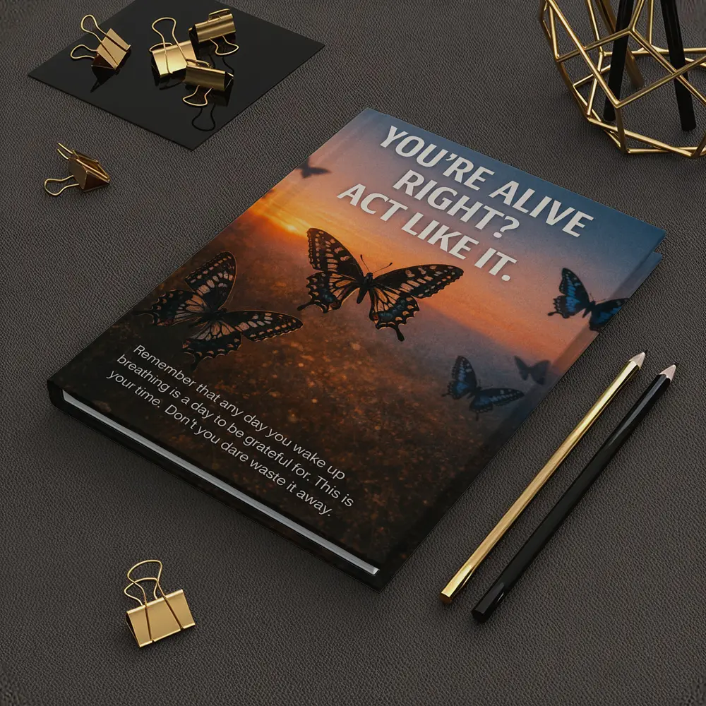 You Are Alive Act Like It Butterflies – Notebooks
