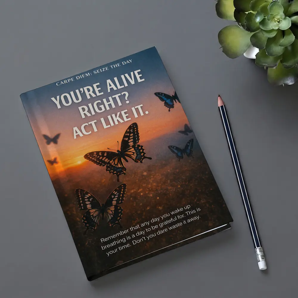 You Are Alive Act Like It Butterflies – Notebooks