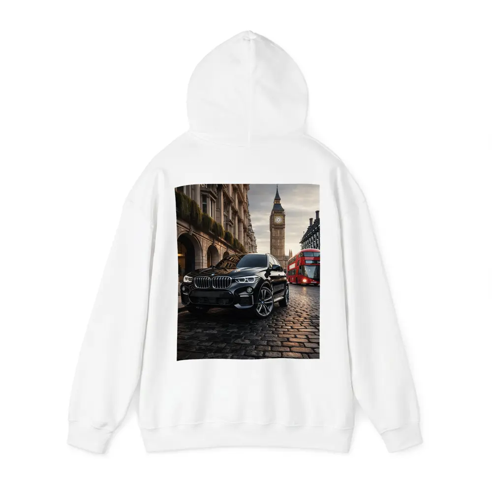 Black BMW X3 Big Ben London Street – Hoodies