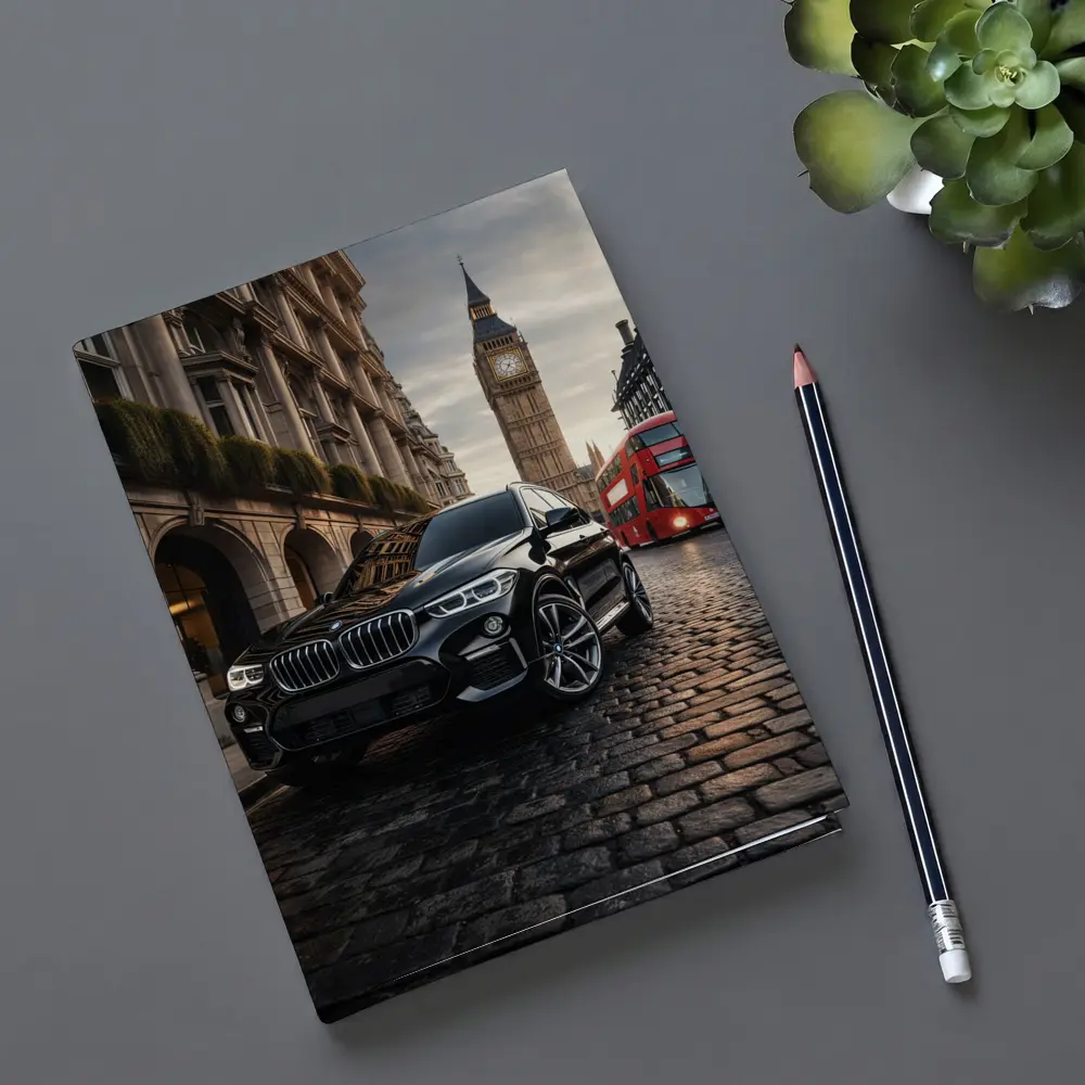 Black BMW X3 Big Ben London Street – Notebooks
