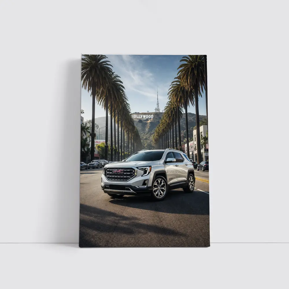 GMC Terrain SUV Hollywood Boulevard Los Angeles – Wall Art