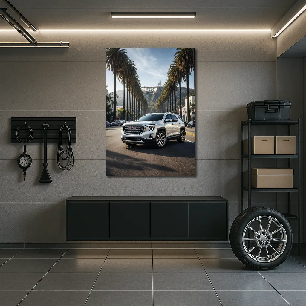 GMC Terrain SUV Hollywood Boulevard Los Angeles – Wall Art