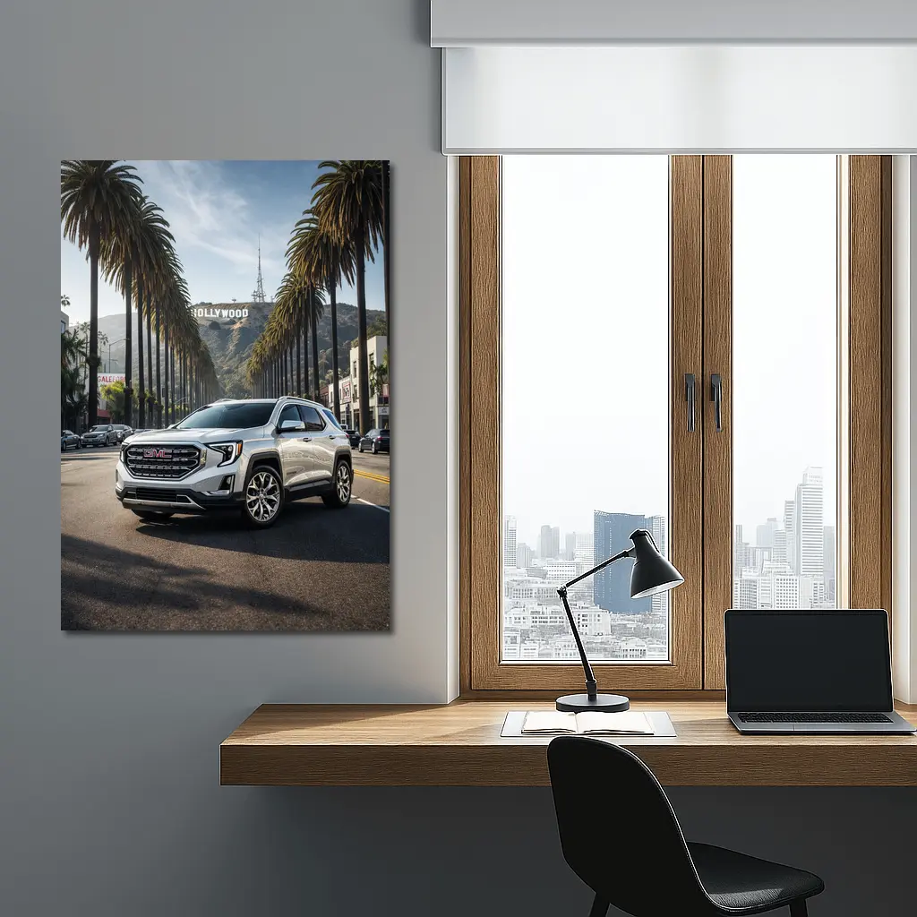 GMC Terrain SUV Hollywood Boulevard Los Angeles – Wall Art