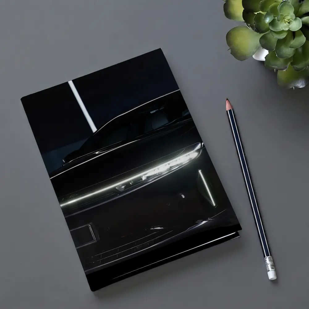 Lucid Air Electric Car Dark Studio – Notebooks