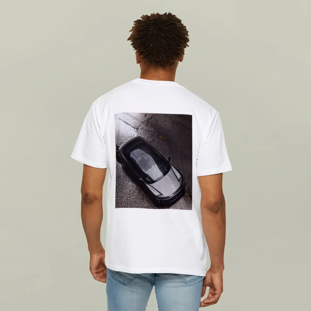 Lucid Air Wet Rainy Street Top View – T-Shirts