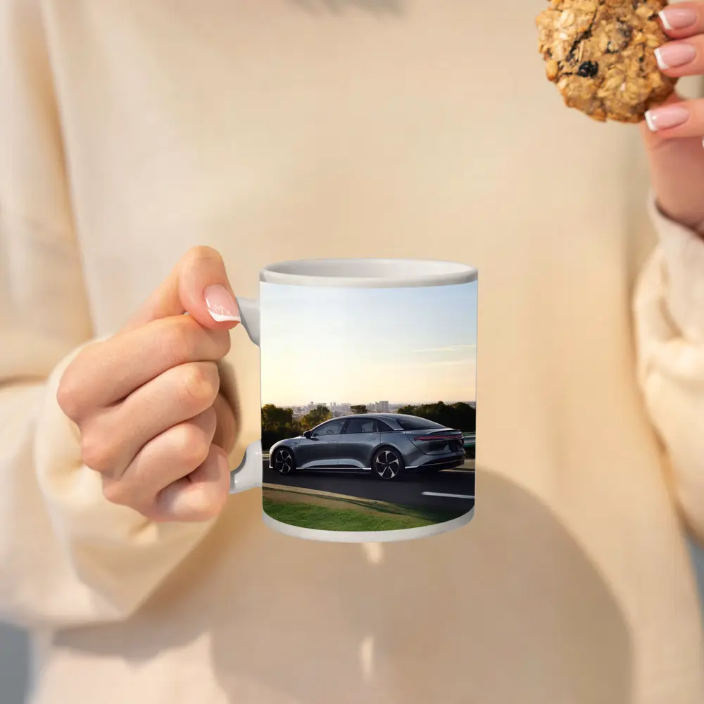 Lucid Air Electric Sedan City Road Drive – Mugs