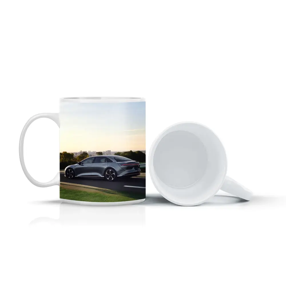 Lucid Air Electric Sedan City Road Drive – Mugs