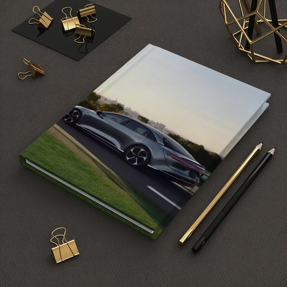 Lucid Air Electric Sedan City Road Drive – Notebooks