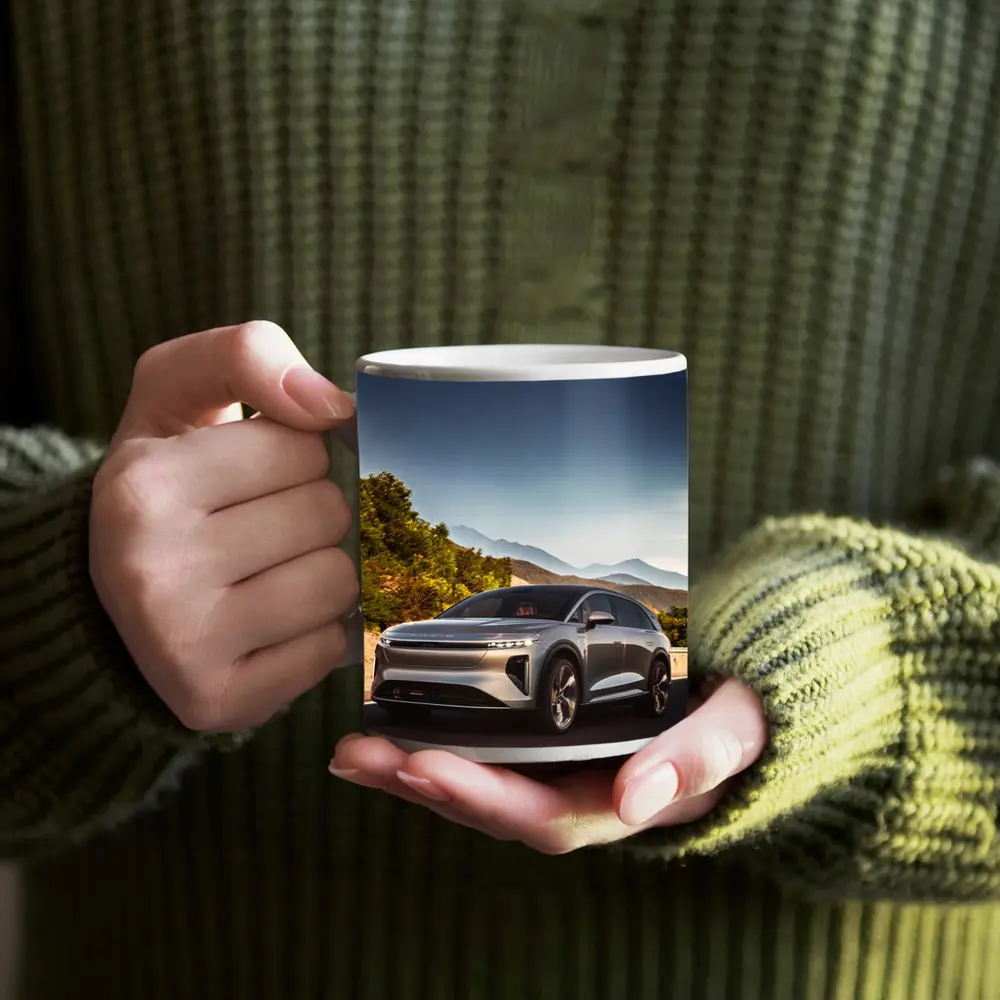 Lucid Gravity SUV Mountain Road Drive – Mugs