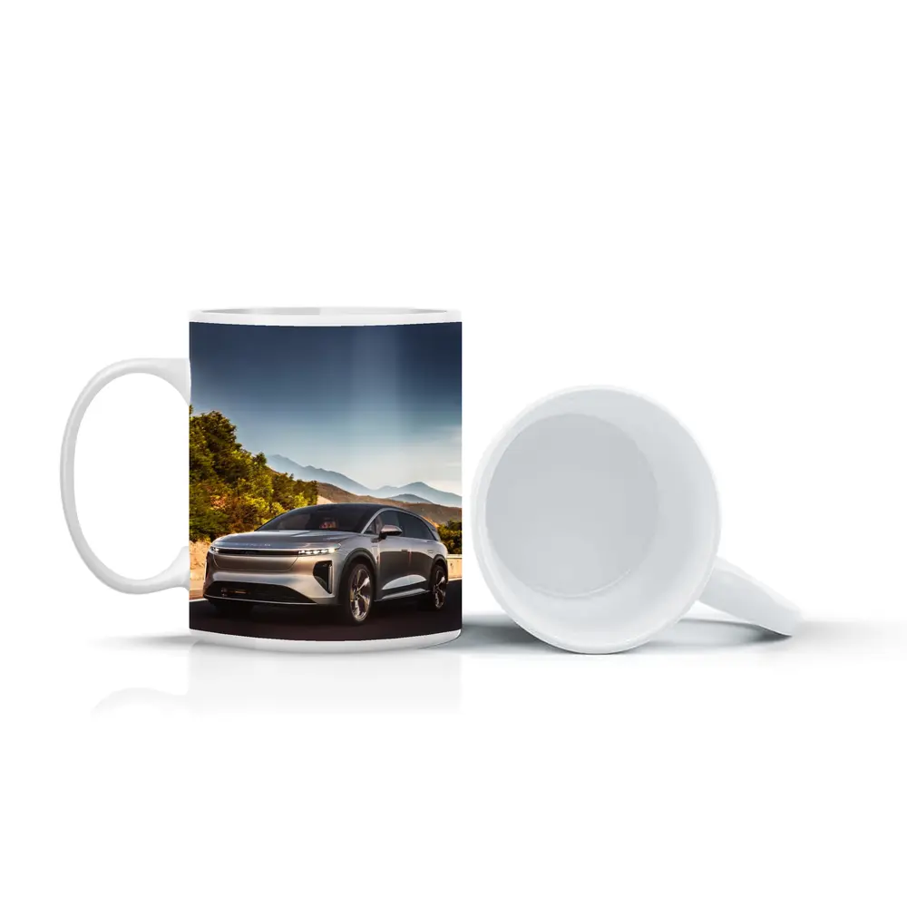 Lucid Gravity SUV Mountain Road Drive – Mugs