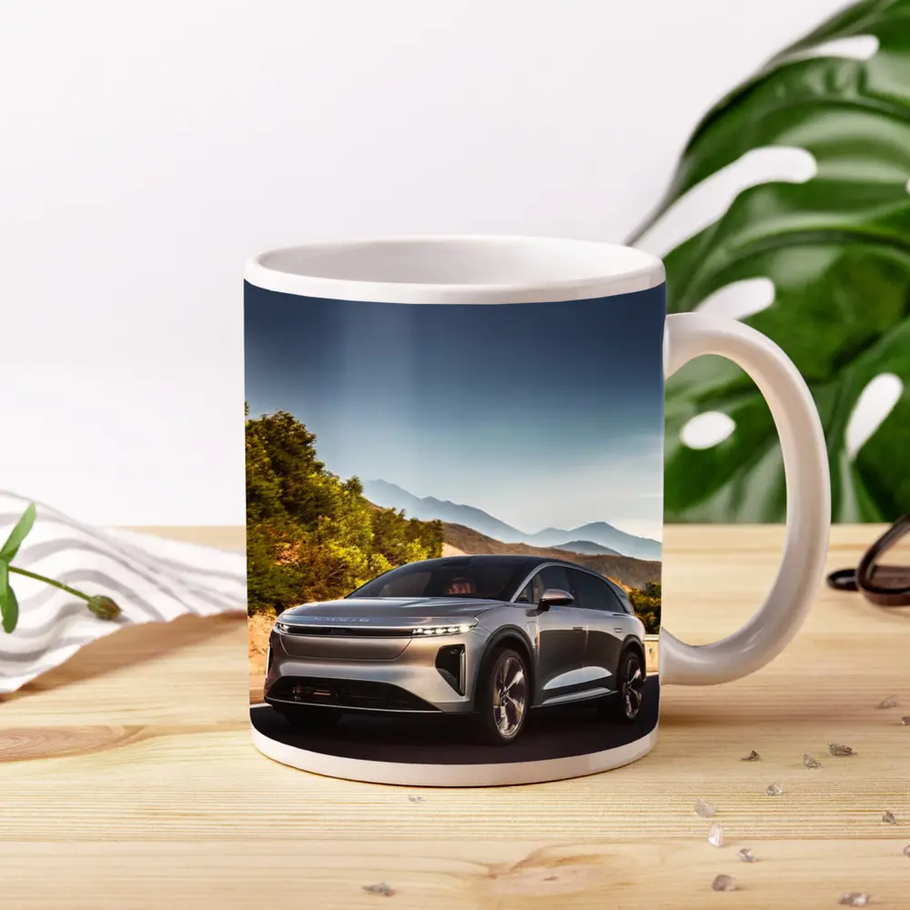 Lucid Gravity SUV Mountain Road Drive – Mugs