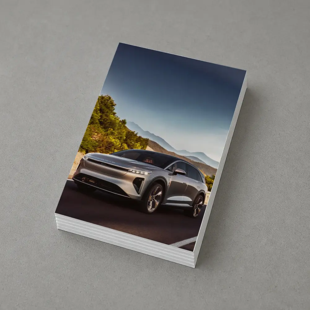 Lucid Gravity SUV Mountain Road Drive – Postcards