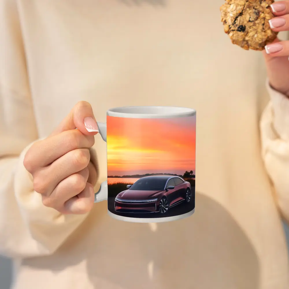 Lucid Air Grand Touring Red Sunset – Mugs