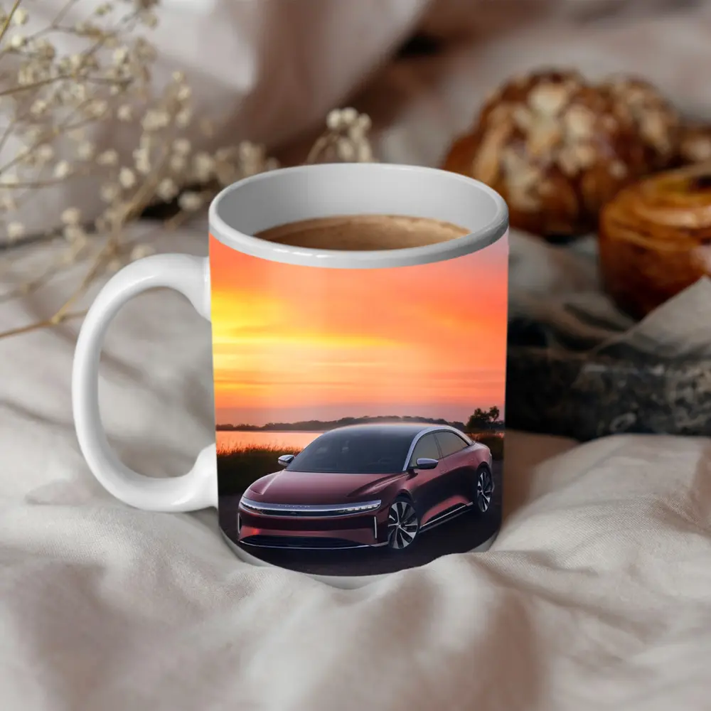 Lucid Air Grand Touring Red Sunset – Mugs