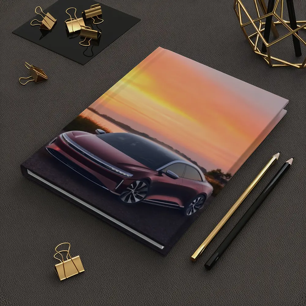 Lucid Air Grand Touring Red Sunset – Notebooks