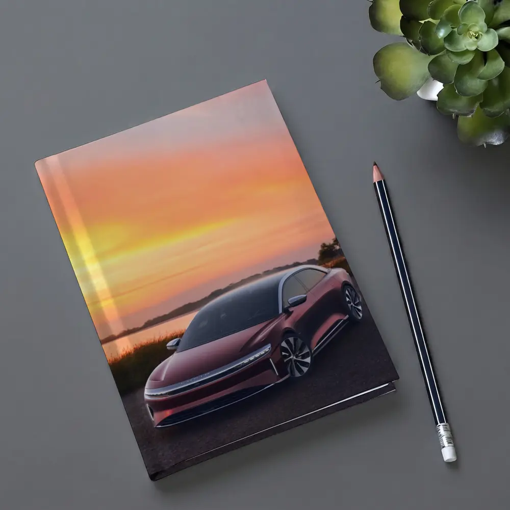 Lucid Air Grand Touring Red Sunset – Notebooks