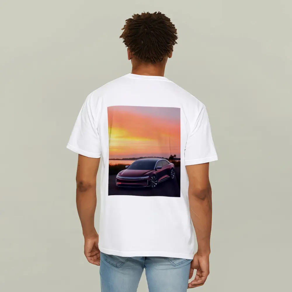 Lucid Air Grand Touring Red Sunset – T-Shirts