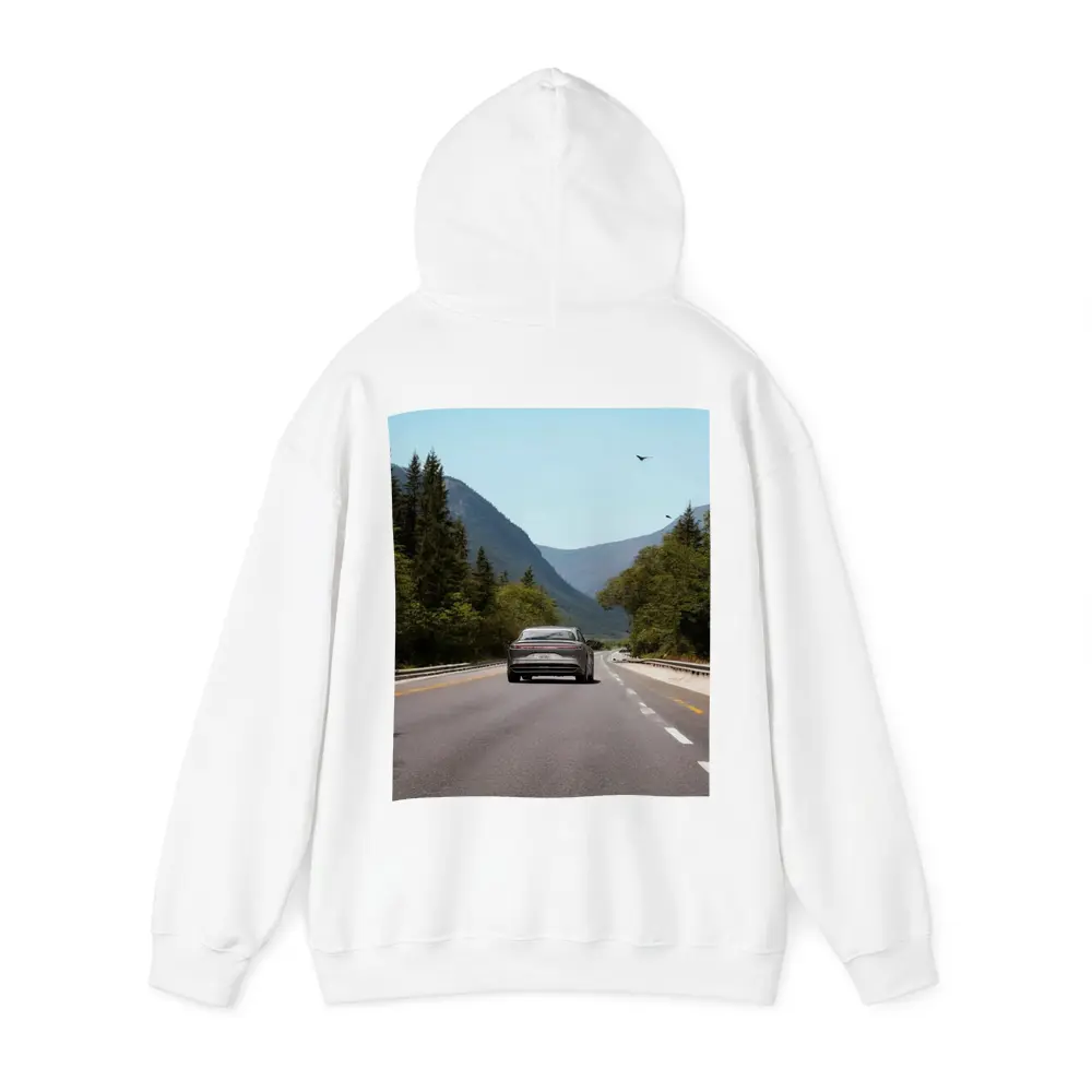 Lucid Air Sedan Mountain Highway Road – Hoodies