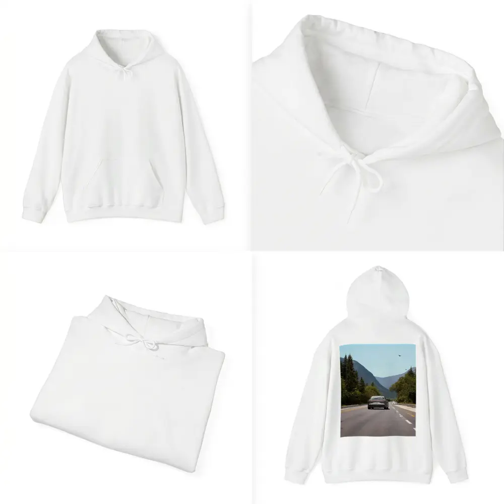 Lucid Air Sedan Mountain Highway Road – Hoodies