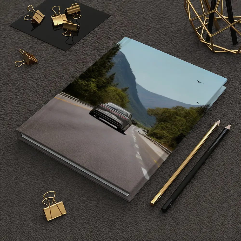 Lucid Air Sedan Mountain Highway Road – Notebooks