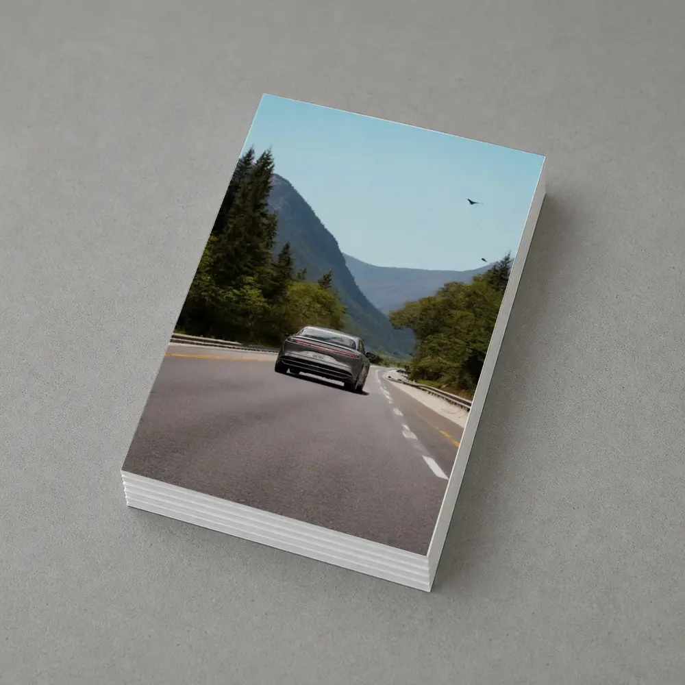 Lucid Air Sedan Mountain Highway Road – Postcards